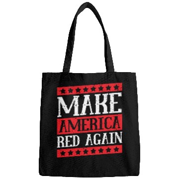 Discover Make America Red Again American Flag Voter Vote Bags