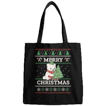 Discover Polar Bear Sweater Ugly Christmas Bags