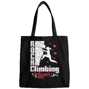 Discover Rock Climbing Lover Bags