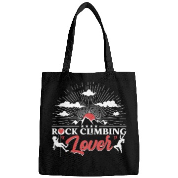 Discover Rock Climbing Lover Bags