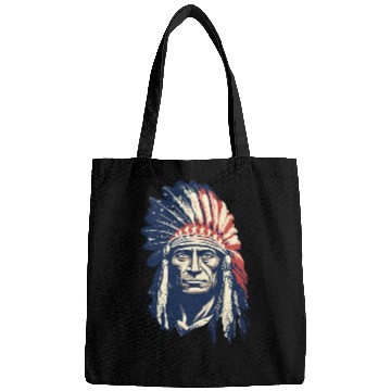 Discover Indian Native American Chief Feather Headdress Bags