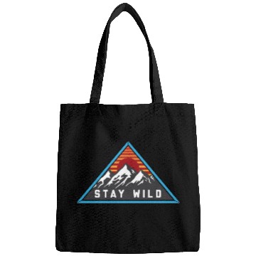 Discover Stay Wild Mountain Design - Embrace Adventure Bags