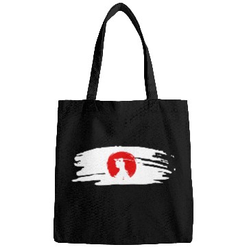 Discover Samurai Spirit Japan Flag Bags