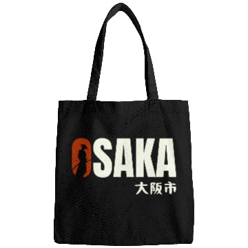 Discover Osaka Typography Bags - Urban Statement