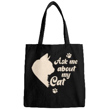 Discover Ask Me About My Cat Lover Mom Gift Bags