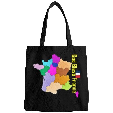 Discover God Bless France Bags