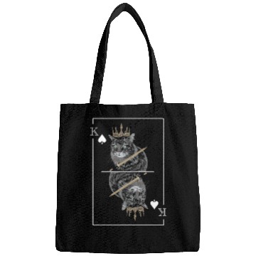 Discover Cat Spades King Playing Card Cat Daddy Cat Mom Bags