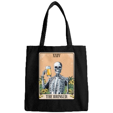 Discover Funny Tarot Card Craft Beer Alcohol Bags