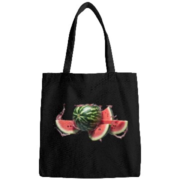Discover A burst watermelon. Bags