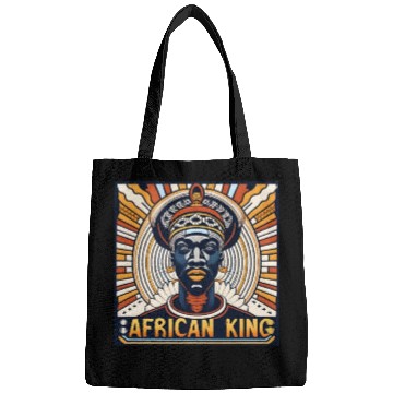 Discover African King Gift For Afrocentric Lovers Bags