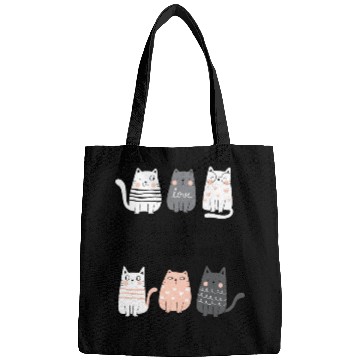 Discover gift for cat lover i was normal three cats Bags