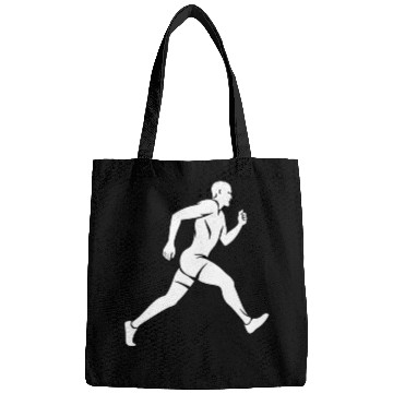 Discover Silhouette Running Man Bags