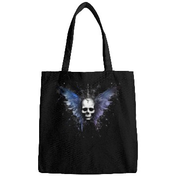 Discover Gothic Skull Fairy Butterfly Celestial Space Galax Bags