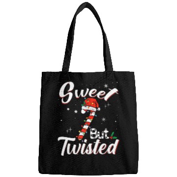 Discover Sweet But Twisted Funny Christmas Candy Cane Xmas Bags