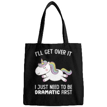 Discover I Just Need To Be Dramatic Lazy Unicorn Bags