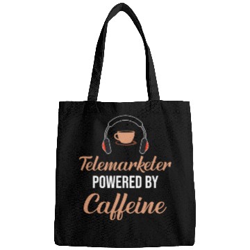 Discover Telemarketer Powered By Caffeine Call Center Bags