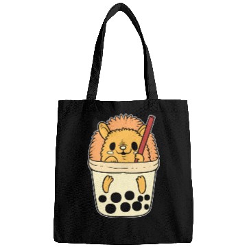 Discover Boba Tea Hedgehog Pet Lover Gift Bags