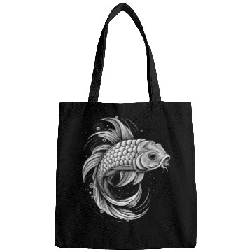 Discover Black and White Fish Bags