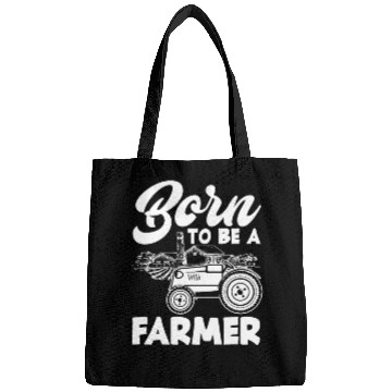 Discover Born To Be A Farmer Funny Farmer Gift Bags