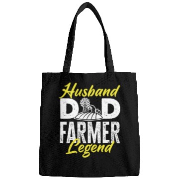 Discover Husband Dad Farmer Legend Funny Farmer Gift Bags