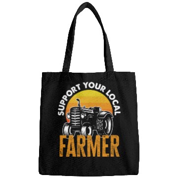 Discover Support Your Local Farmer Funny Farmer Gift Bags