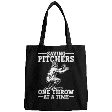 Discover Baseball Catcher Saving Pitchers Bags