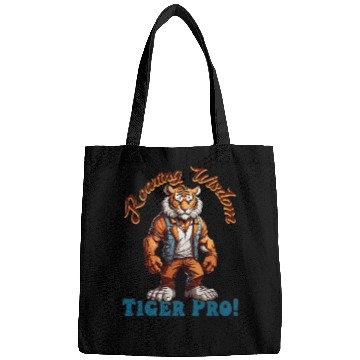 Discover tiger mascot expert Bags design