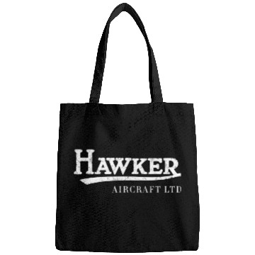 Discover Hawker Aircraft Vintage Logo Bags
