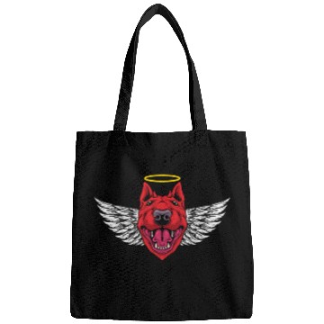 Discover Devil Bull Terrier Dog Bags