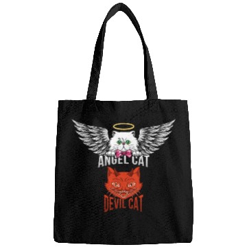 Discover Angel Cat And Devil Cat Bags