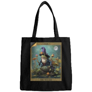 Discover he Wizard Comfort Colors Oversized Bags, Frog Ta