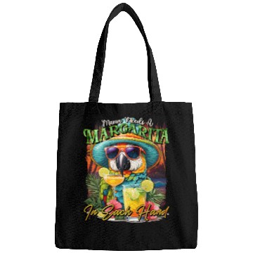Discover Balanced Diet is A Margarita in Eachs Hands Parrot Bags