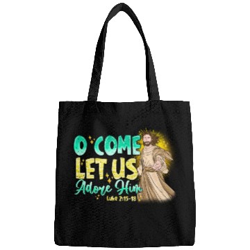 Discover O Come Let Us Adore Him Bags