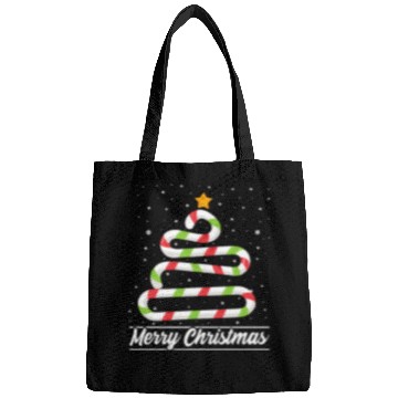 Discover Candy Cane Tree Christmas Xmas Holidays Santa Hat Bags