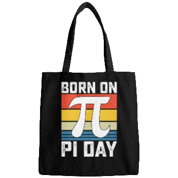 Discover Born On Pi Day Birthday Math Mathematics Bags