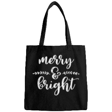 Discover Merry And Bright Meme Funny Christmas Vintage Bags
