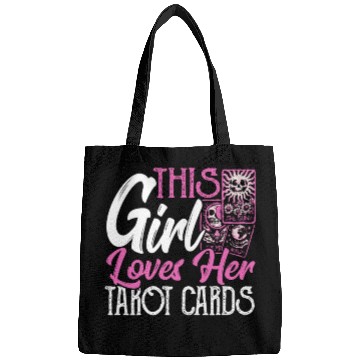 Discover This Girl Loves Her Tarot Cards Tarot Card Reading Bags