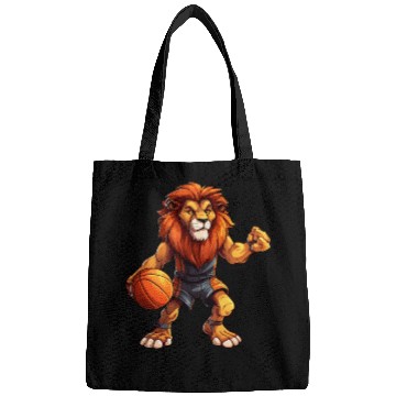 Discover Lions basketball player Bags