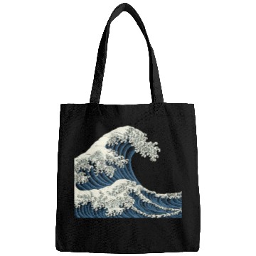 Discover Japanese Kanagawa Wave JDM Bags
