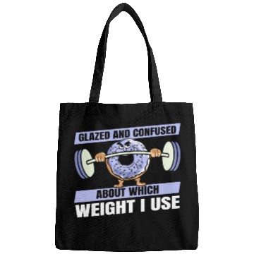 Discover Fitness Donut Funny Donut Gym Bags