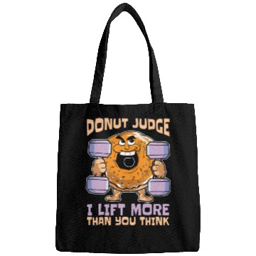 Discover Fitness Donut Funny Donut Gym Bags
