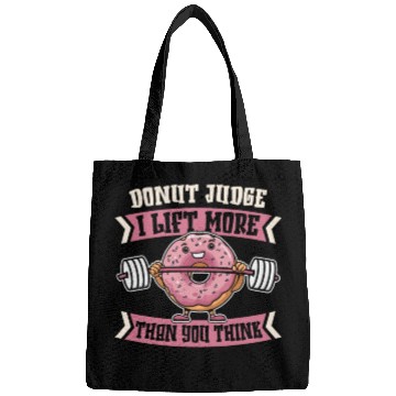 Discover Fitness Donut Funny Donut Gym Bags
