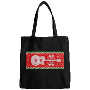 Discover Christmas Pattern Rock'N'Roll Guitar Bags