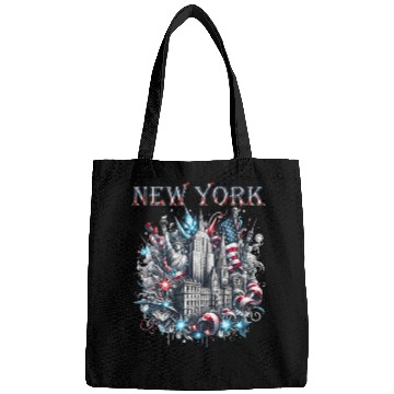 Discover New York Christmas Spirit Bags
