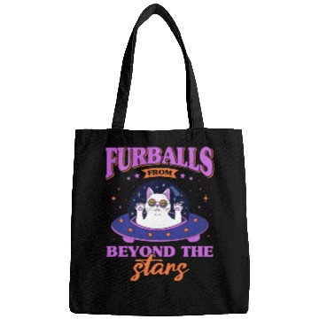 Discover Cat Alien, Aliens, UFO, UAP, Space Unknown Flight Bags