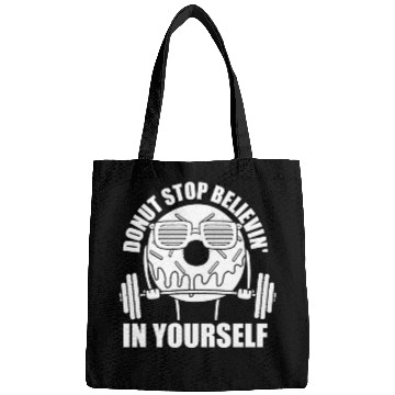 Discover Fitness Donut Funny Donut Gym Bags