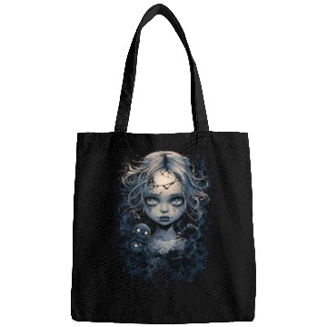 Discover Gothic Girl Halloween Fantasy Dark Bags