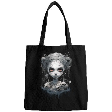 Discover Gothic Girl Halloween Fantasy Dark Bags