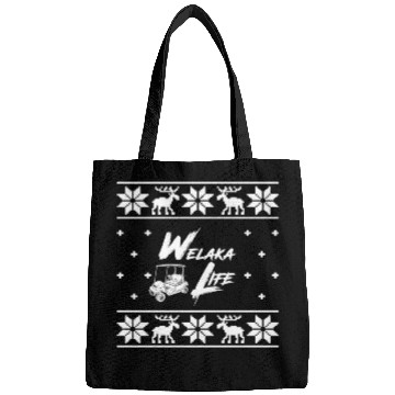 Discover Welaka Life Christmas Golf Cart Bags