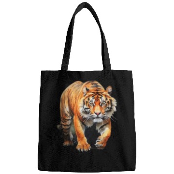 Discover tiger watercolor Bags